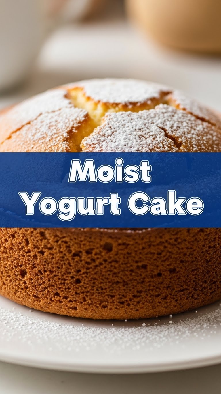 Moist Yogurt Cake