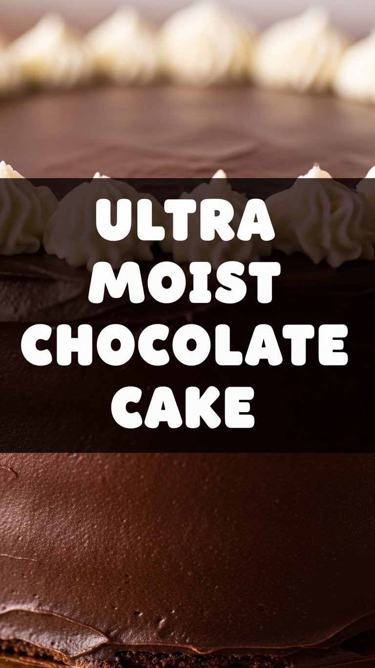 Ultra Moist Chocolate Cake