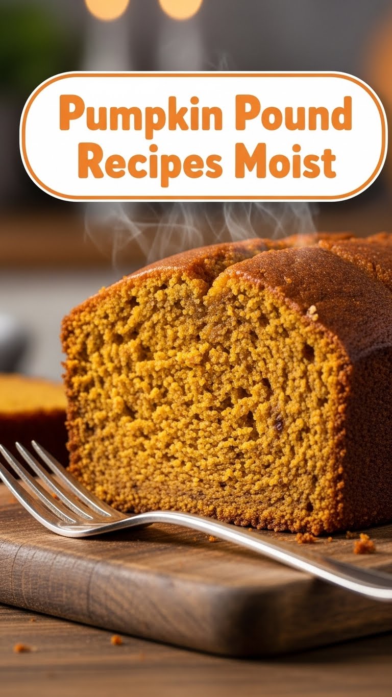 Pumpkin Pound Cake Recipes Moist