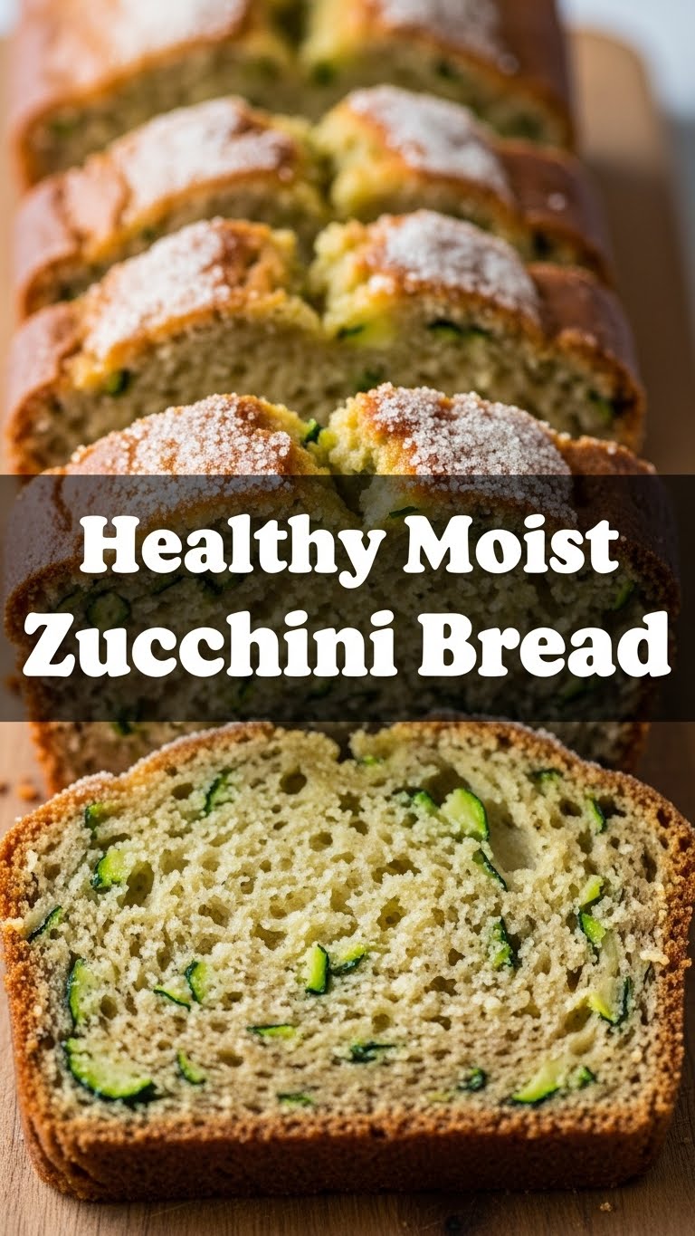 Healthy Moist Zucchini Bread
