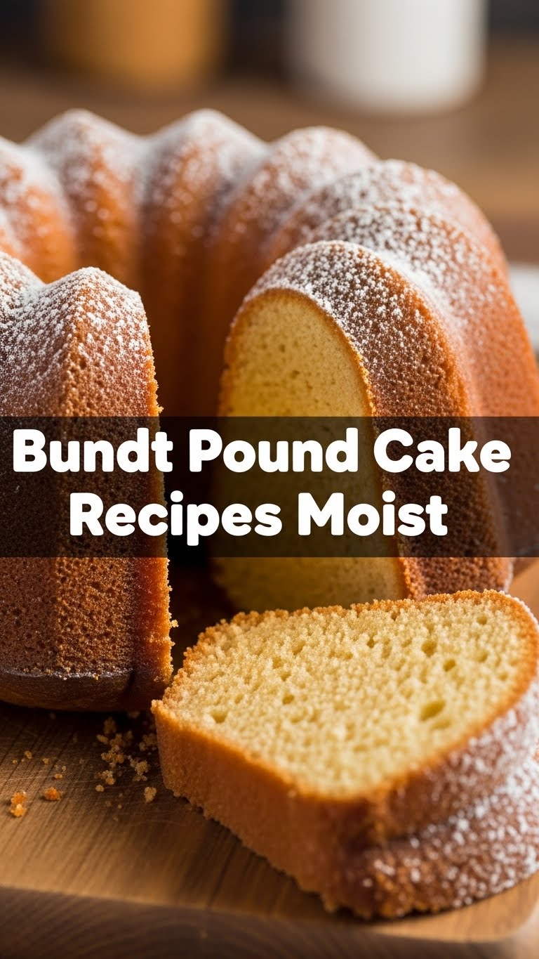 Bundt Pound Cake Recipes Moist