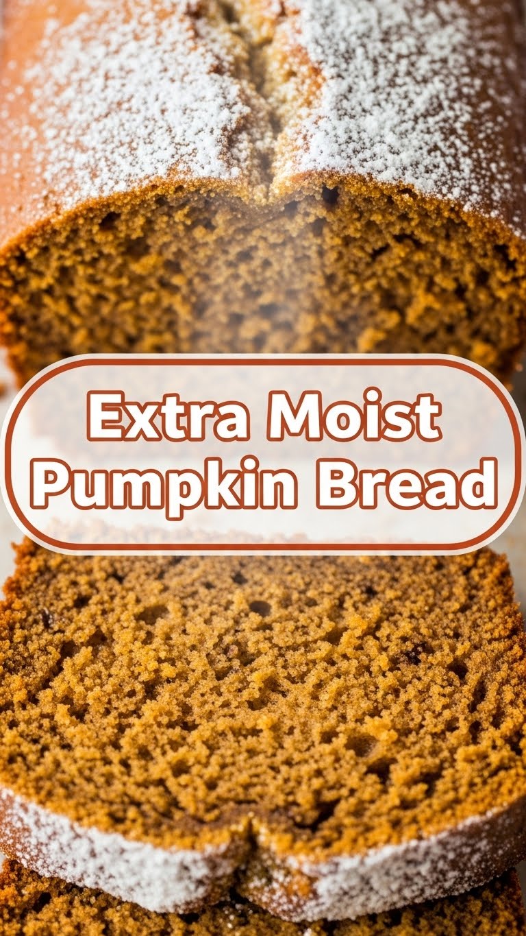 Extra Moist Pumpkin Bread