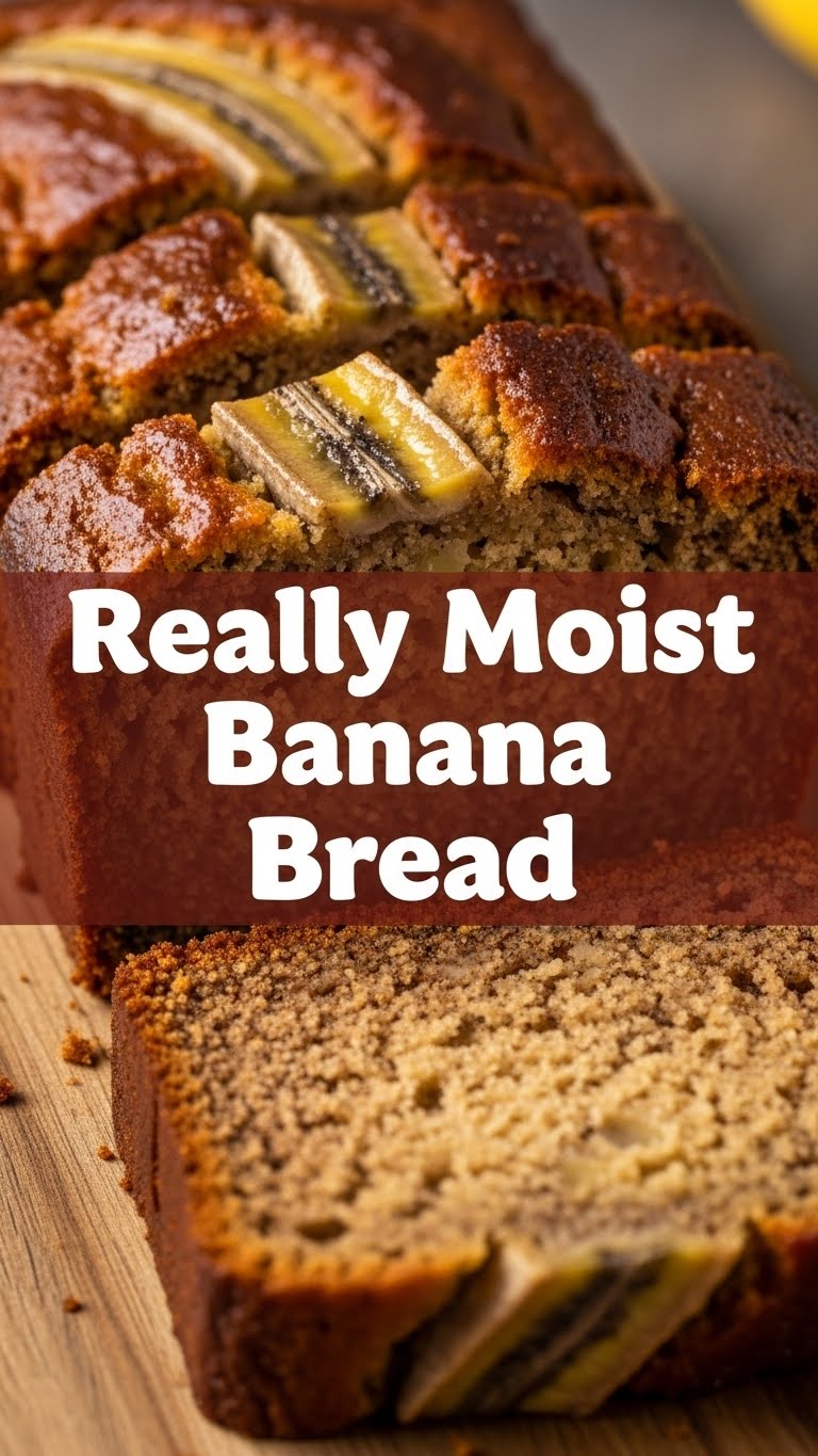 Really Moist Banana Bread