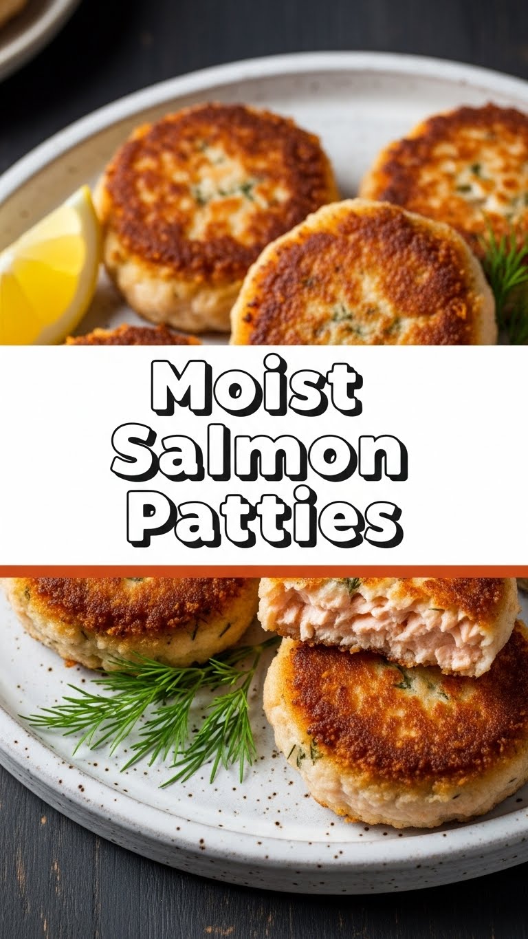 Moist Salmon Patties