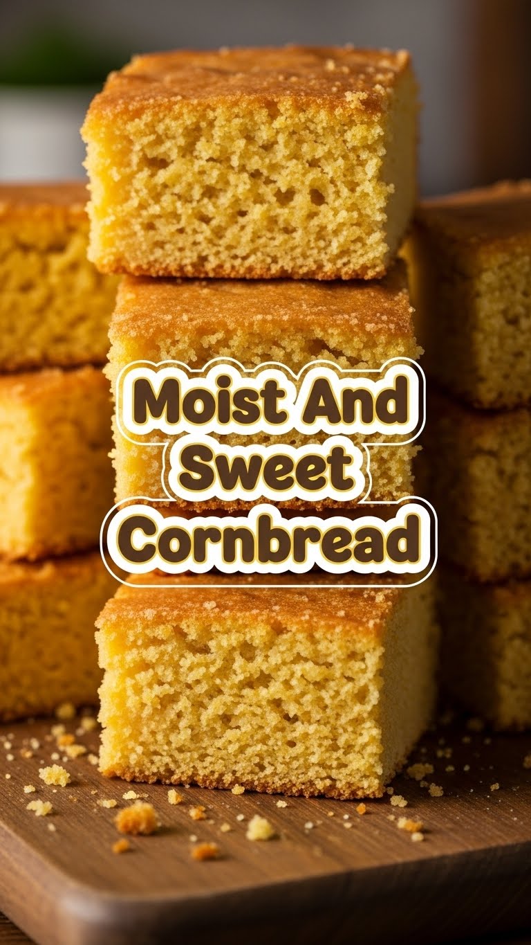Moist And Sweet Cornbread