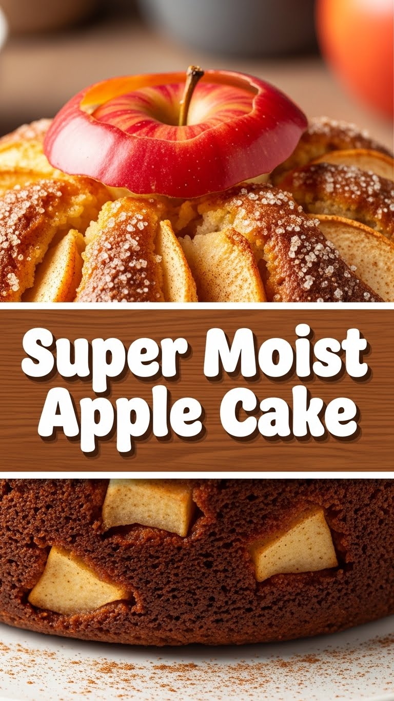 Super Moist Apple Cake