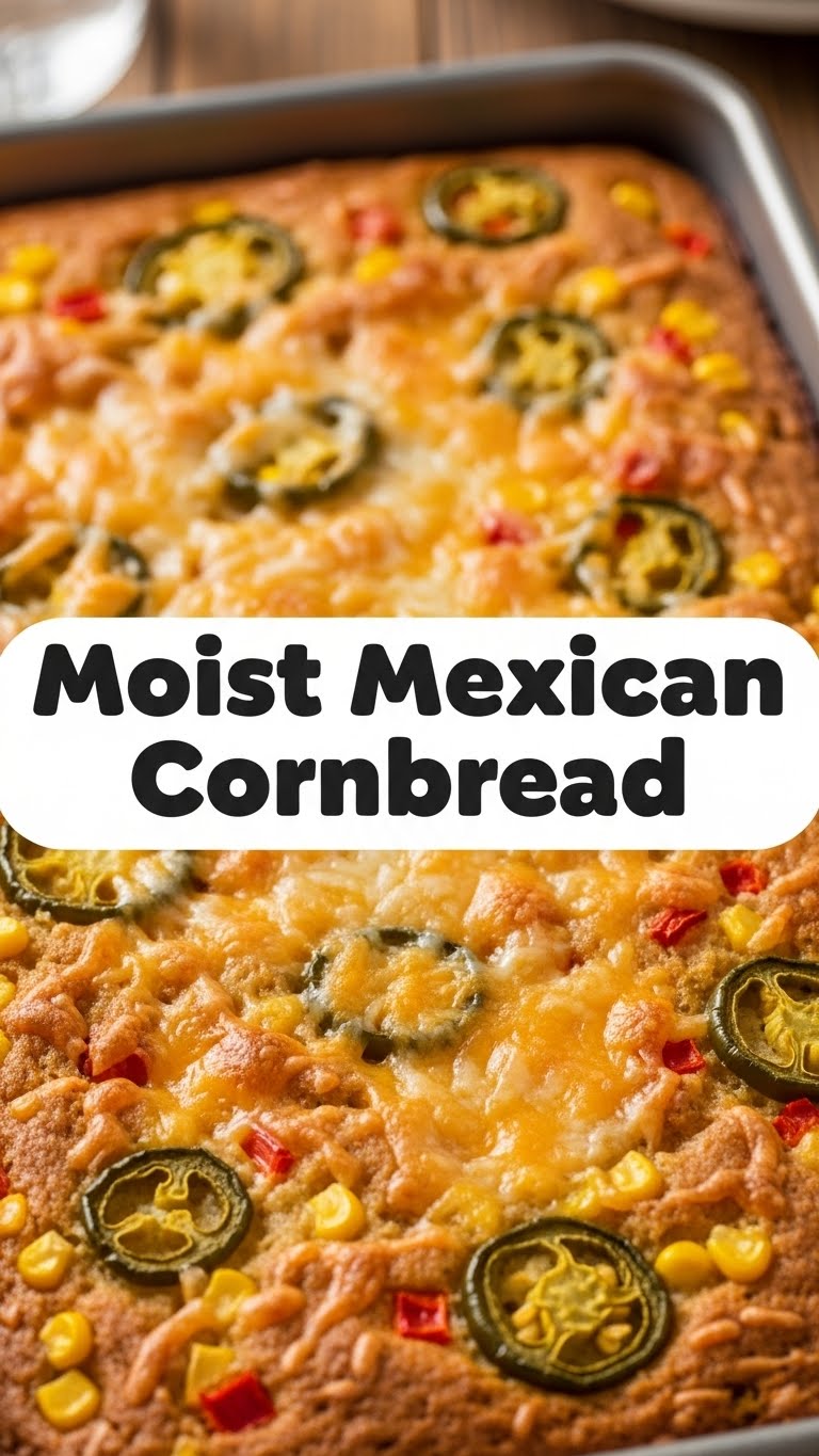 Moist Mexican Cornbread