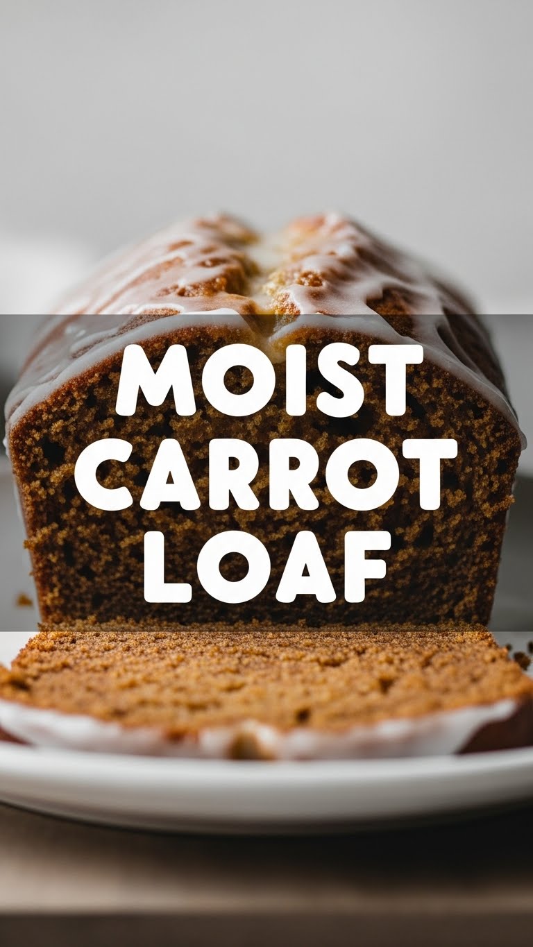 Moist Carrot Loaf