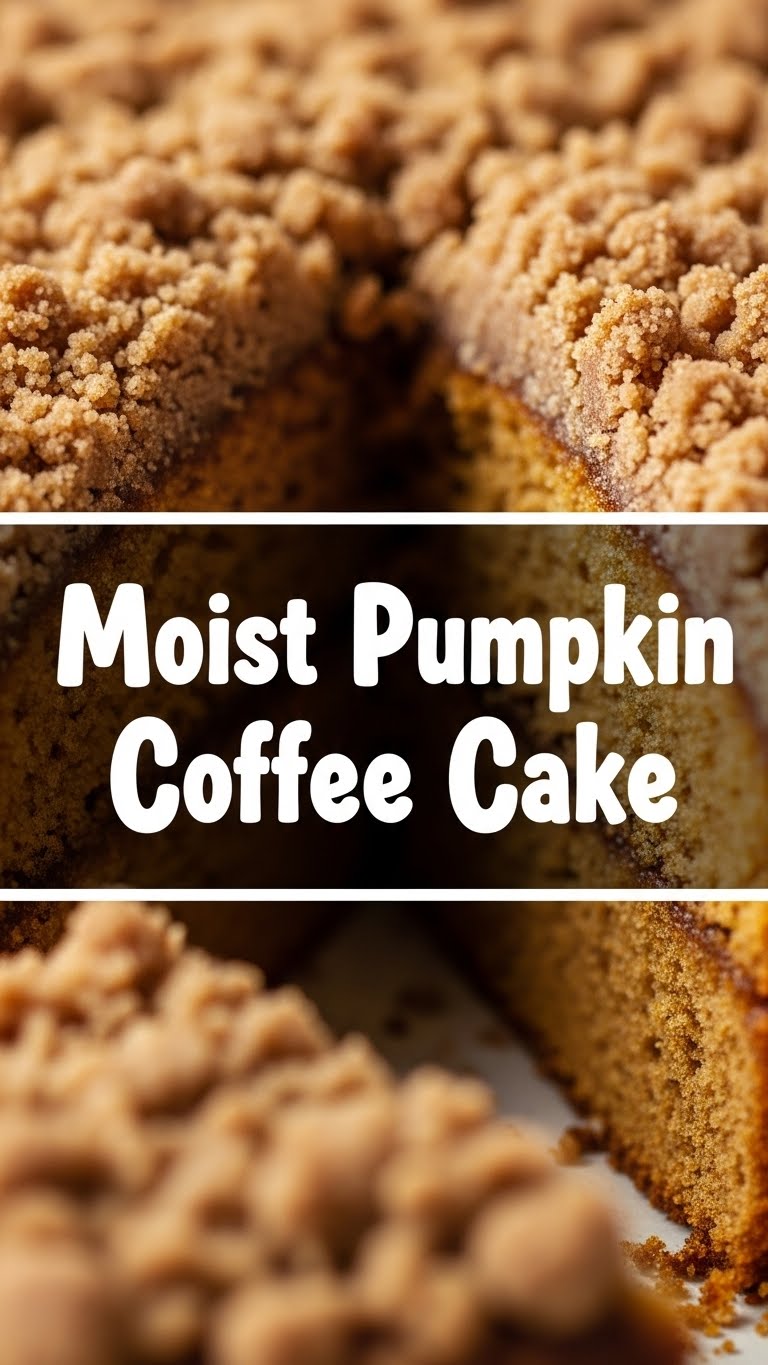 Moist Pumpkin Coffee Cake