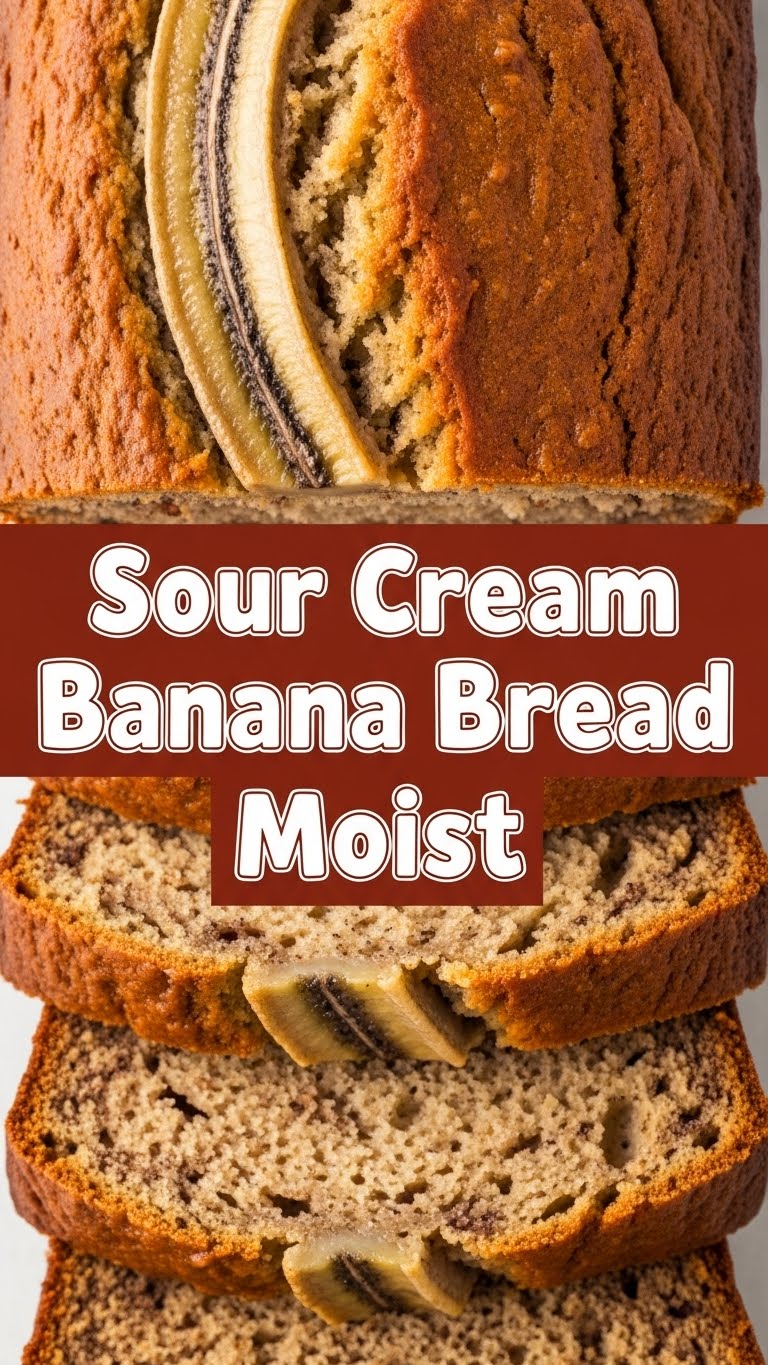 Sour Cream Banana Bread Moist
