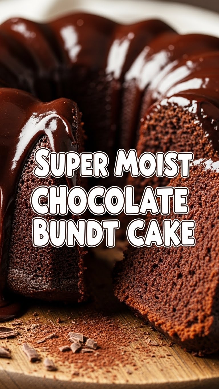 Super Moist Chocolate Bundt Cake