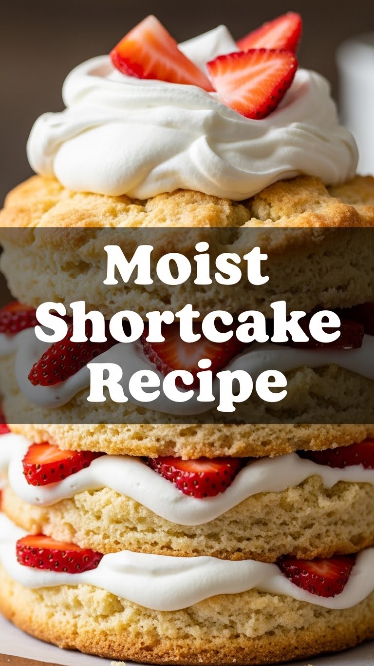 Moist Shortcake Recipe