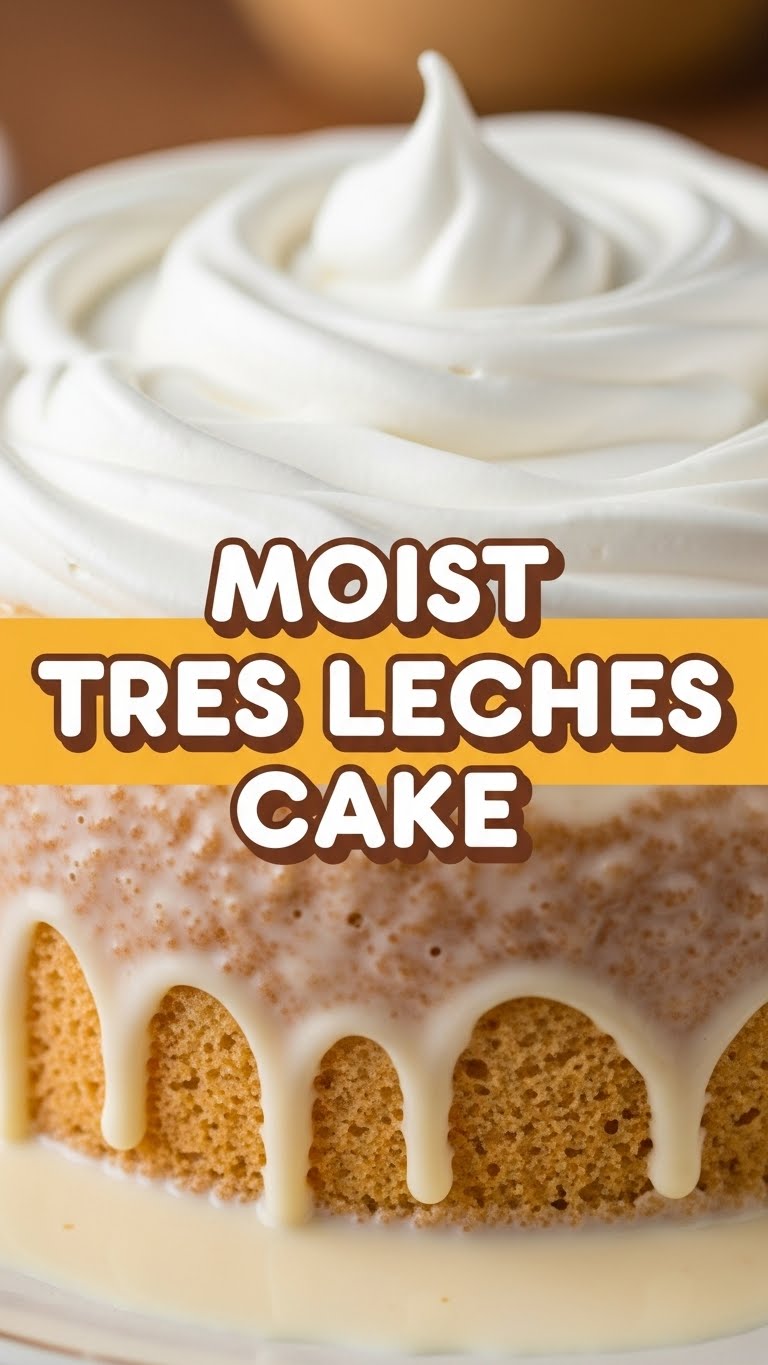 Moist Tres Leches Cake