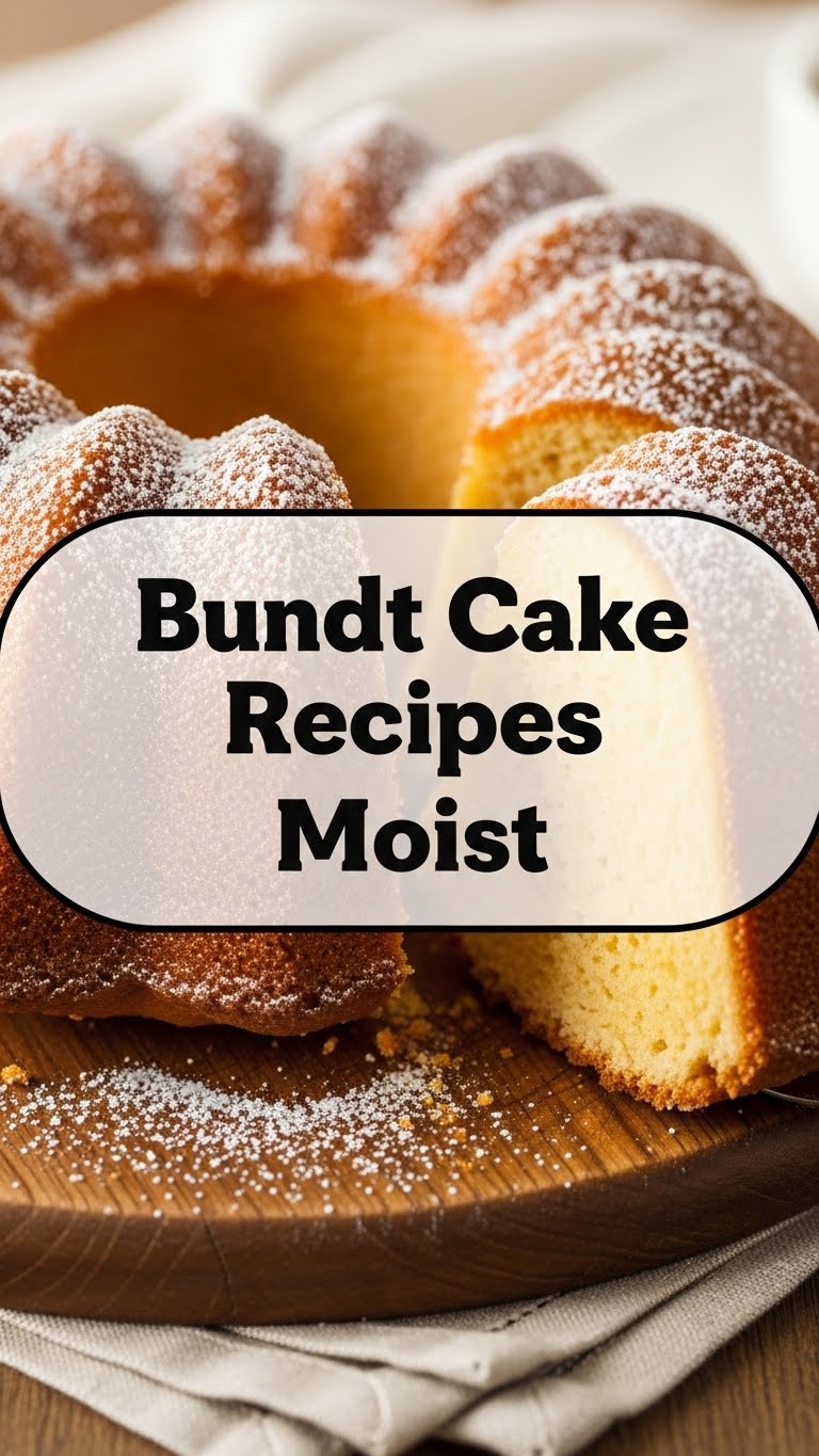 Bundt Cake Recipes Moist