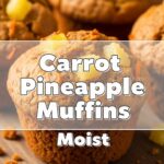 Carrot Pineapple Muffins Moist