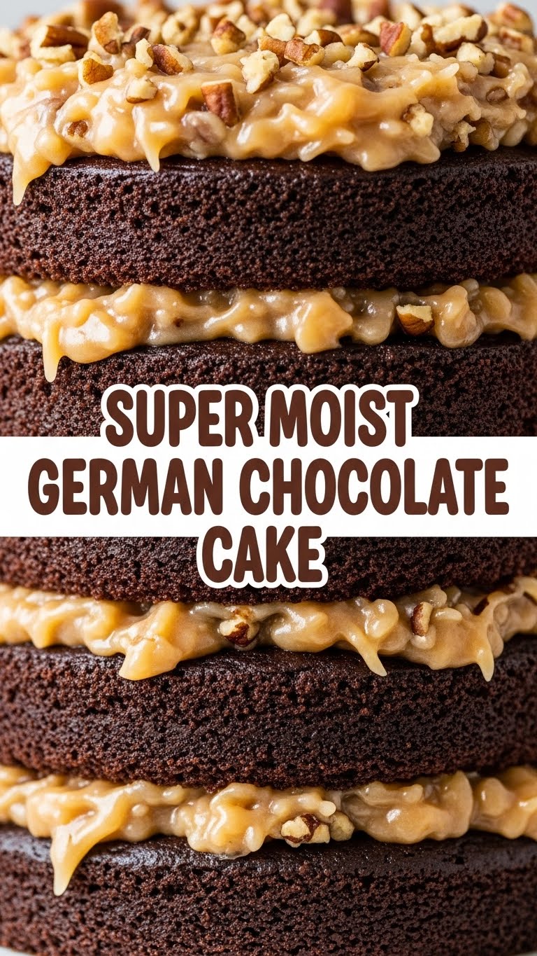 Super Moist German Chocolate Cake