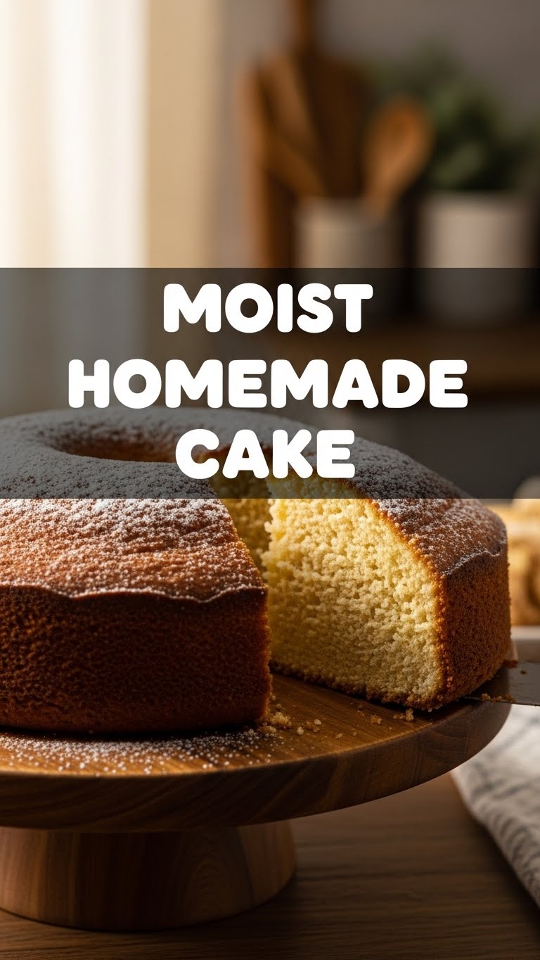 Moist Homemade Cake