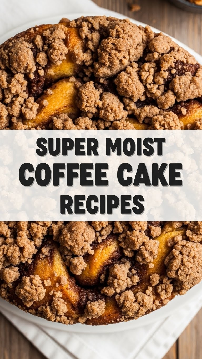 Super Moist Coffee Cake Recipes