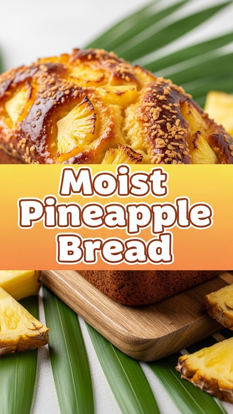 Moist Pineapple Bread