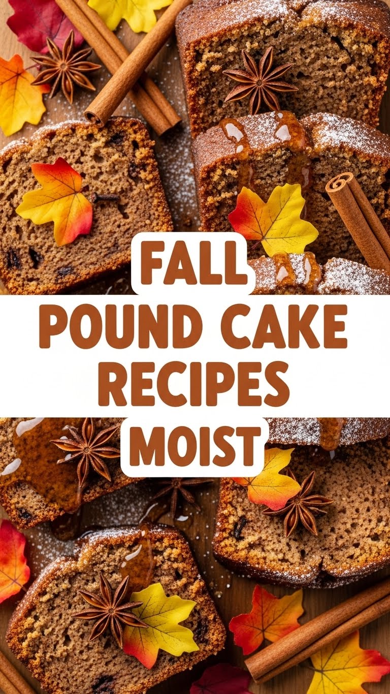 Fall Pound Cake Recipes Moist