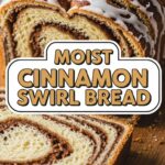 Moist Cinnamon Swirl Bread