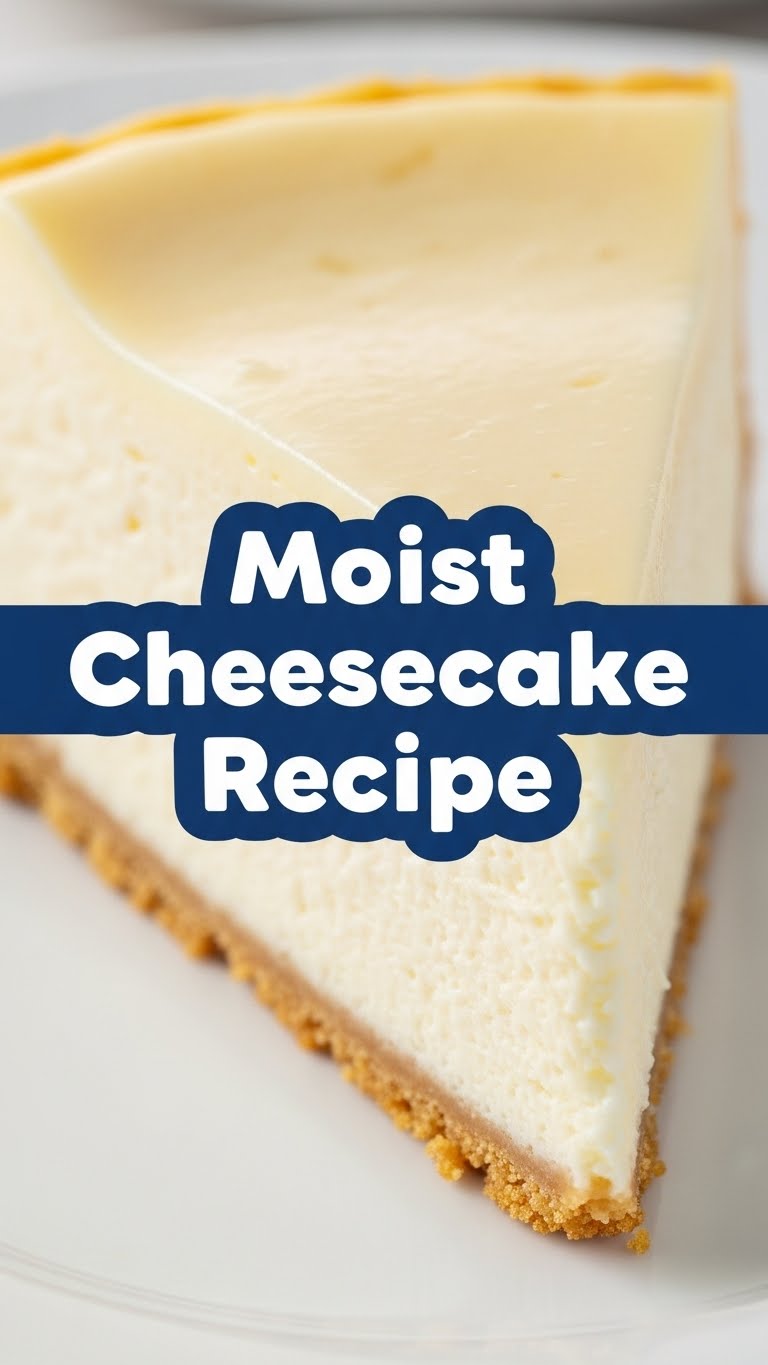 Moist Cheesecake Recipe