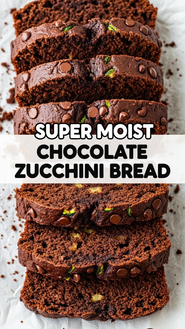 Super Moist Chocolate Zucchini Bread