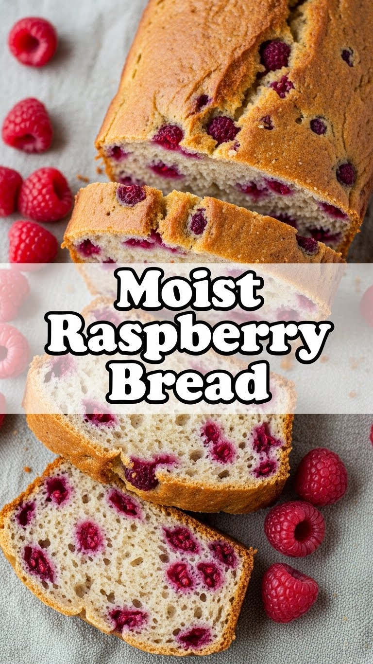 Moist Raspberry Bread