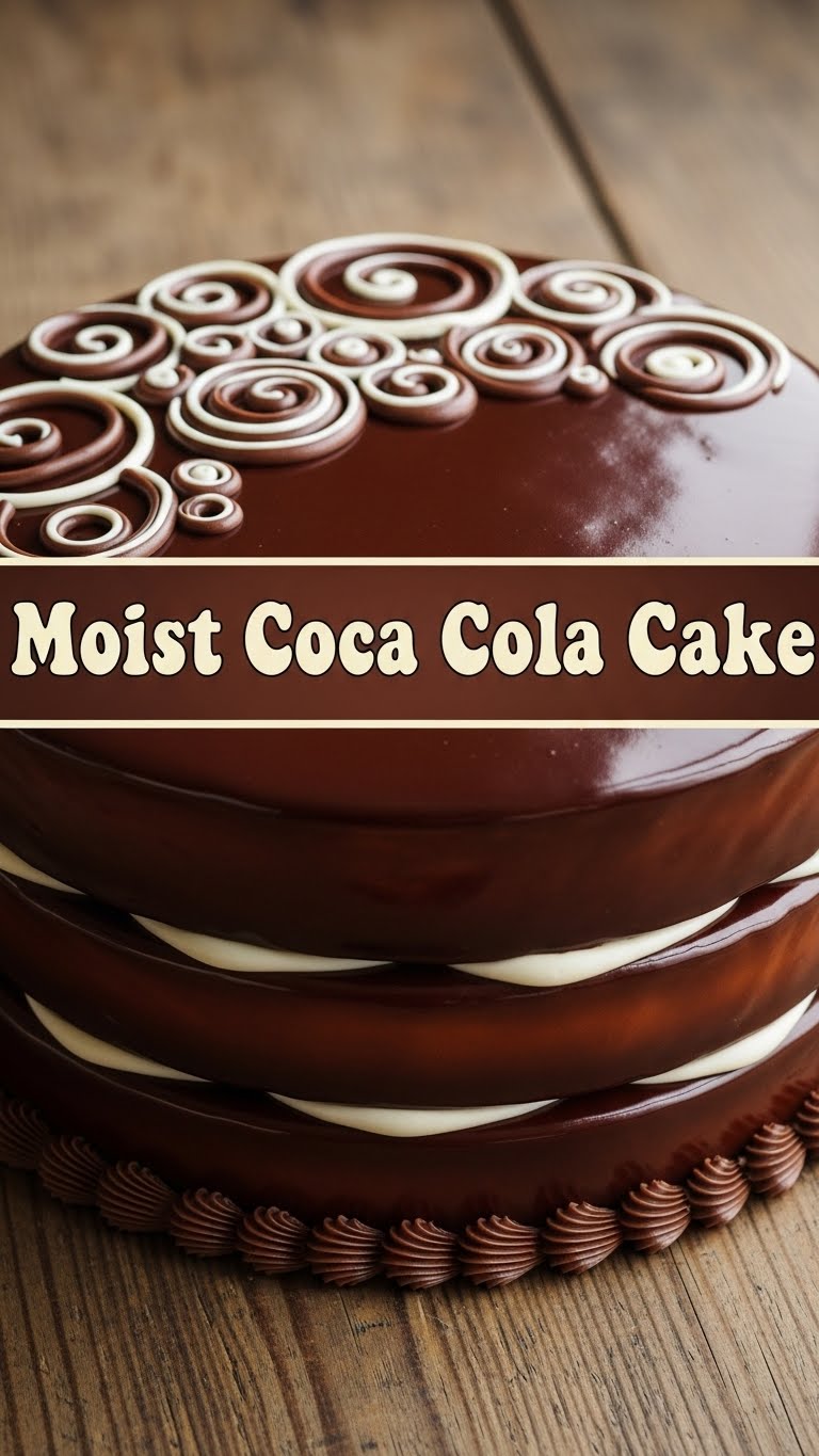 Moist Coca Cola Cake