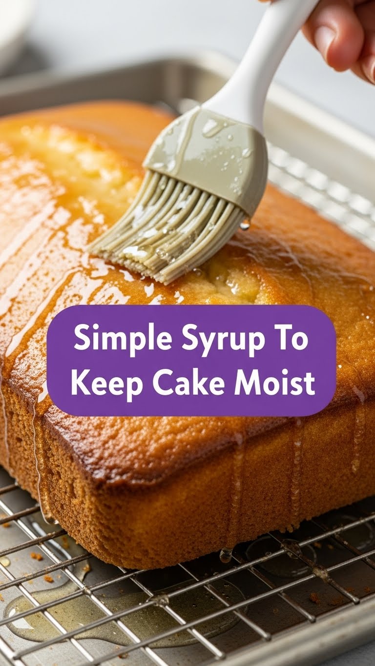 Simple Syrup To Keep Cake Moist