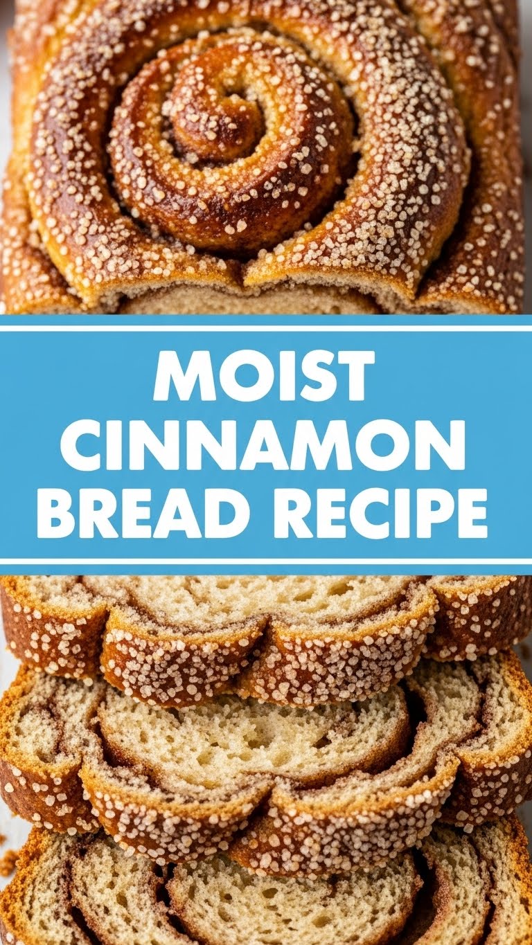 Moist Cinnamon Bread Recipe