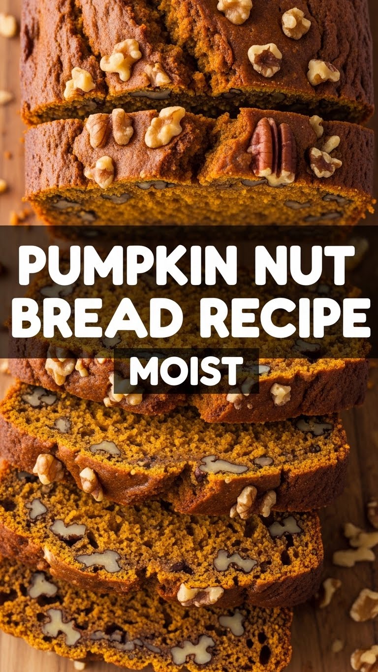 Pumpkin Nut Bread Recipe Moist