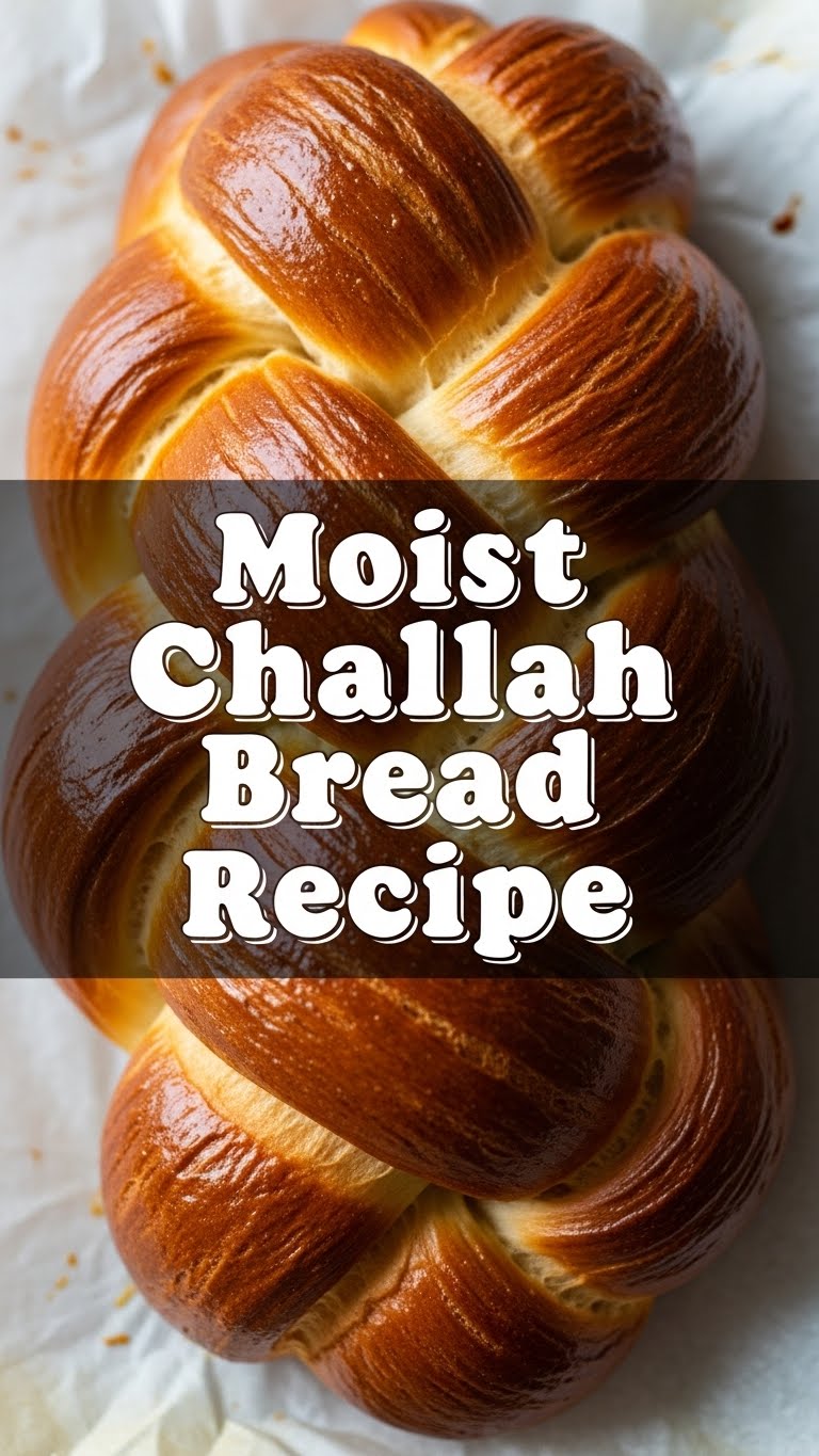 Moist Challah Bread Recipe