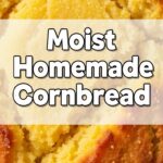 Moist Homemade Cornbread