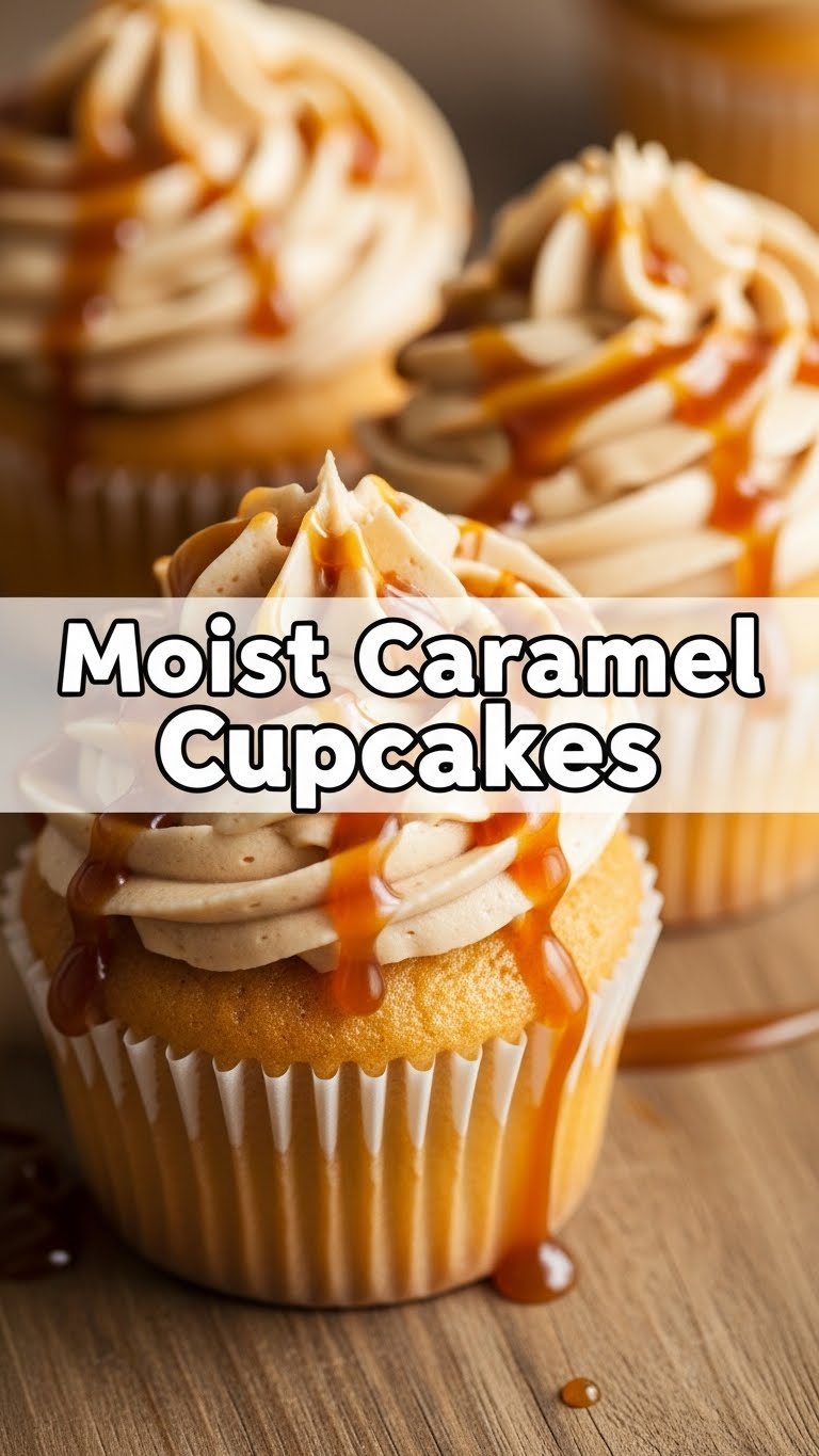 Moist Caramel Cupcakes