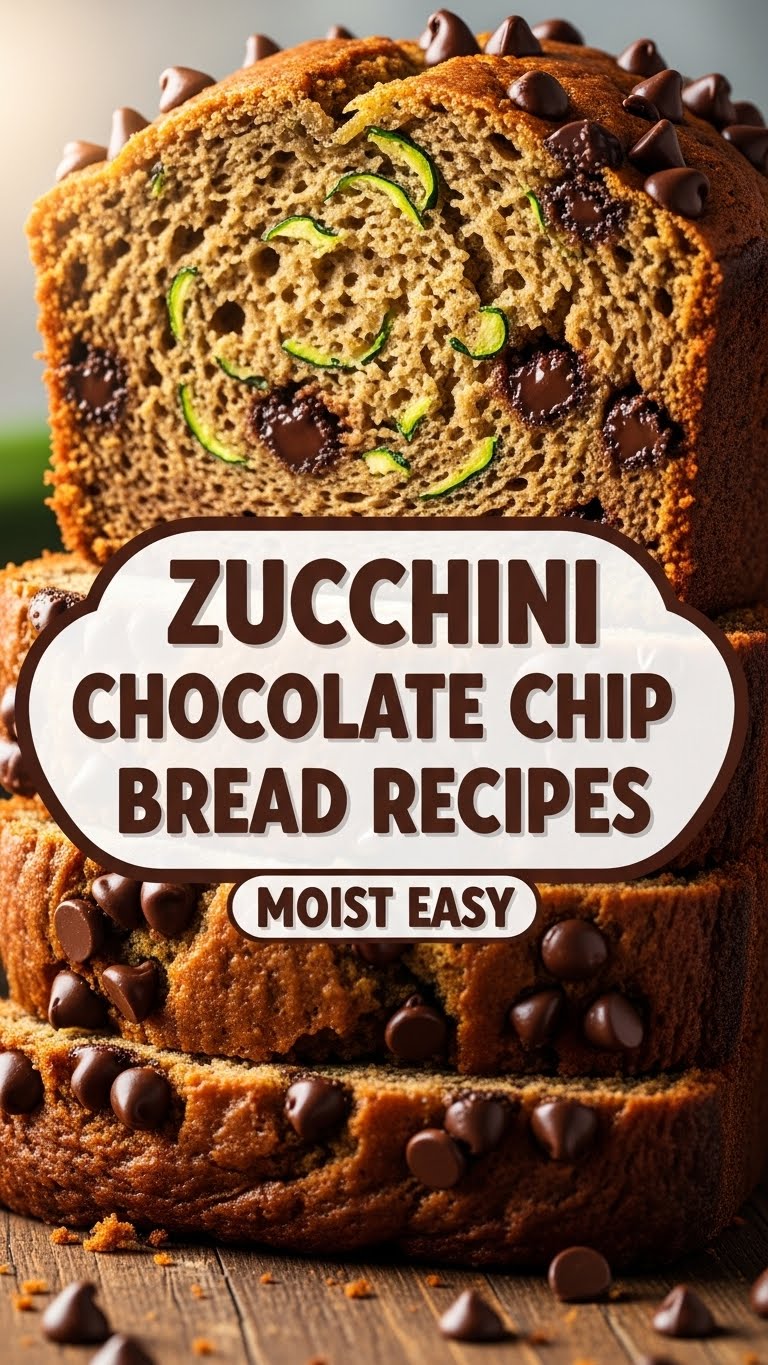 Zucchini Chocolate Chip Bread Recipes Moist Easy