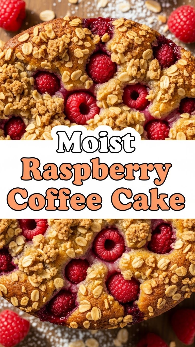 Moist Raspberry Coffee Cake