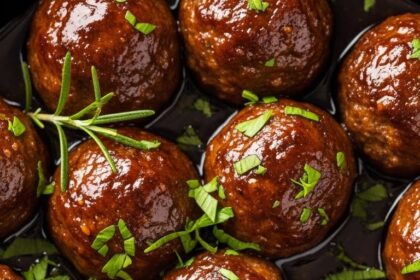 Moist Baked Meatballs