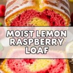 Moist Lemon Raspberry Loaf