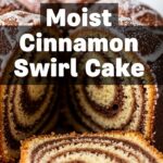 Moist Cinnamon Swirl Cake
