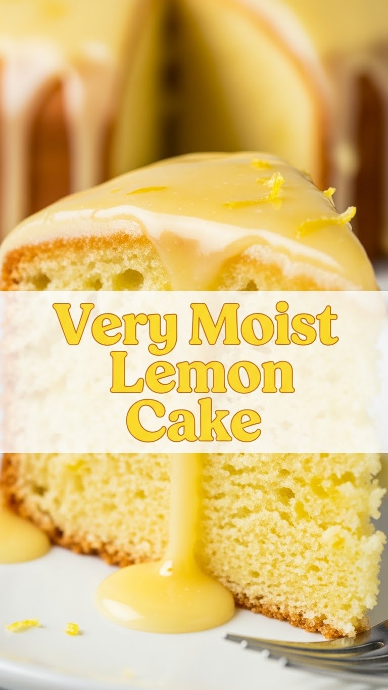 Very Moist Lemon Cake