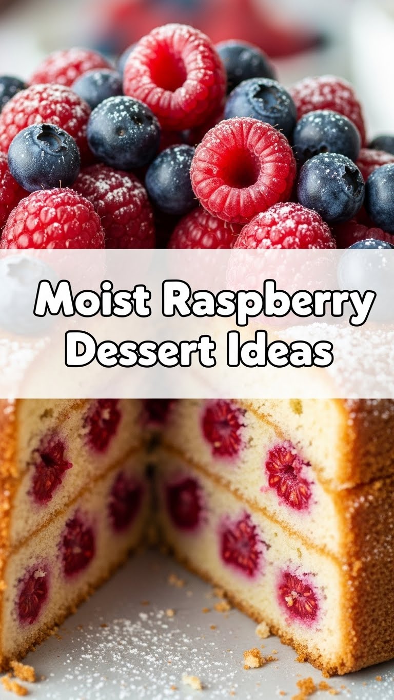 Moist Raspberry Dessert Ideas