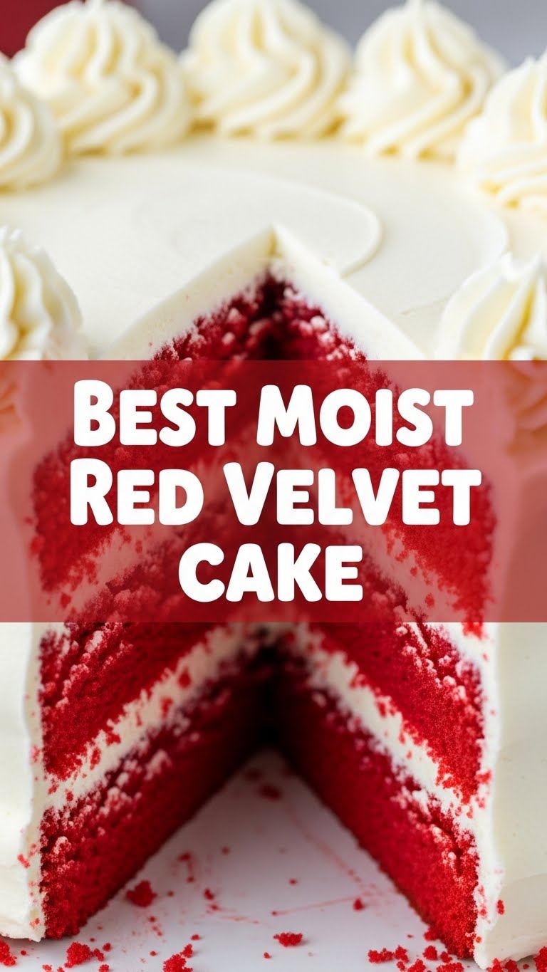 Best Moist Red Velvet Cake