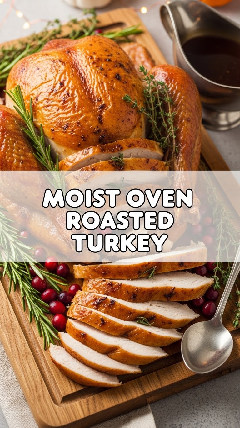 Moist Oven Roasted Turkey