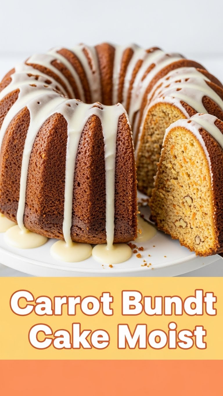 Carrot Bundt Cake Moist