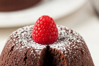 Moist Chocolate Lava Cake