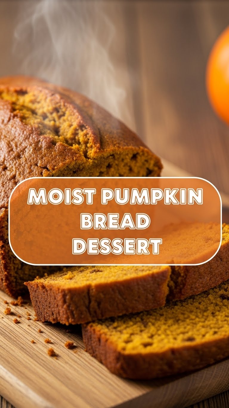 Moist Pumpkin Bread Dessert