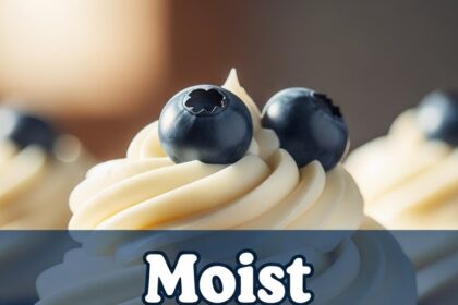 Moist Blueberry Cupcakes