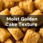 Moist Golden Cake Texture
