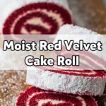 Moist Red Velvet Cake Roll